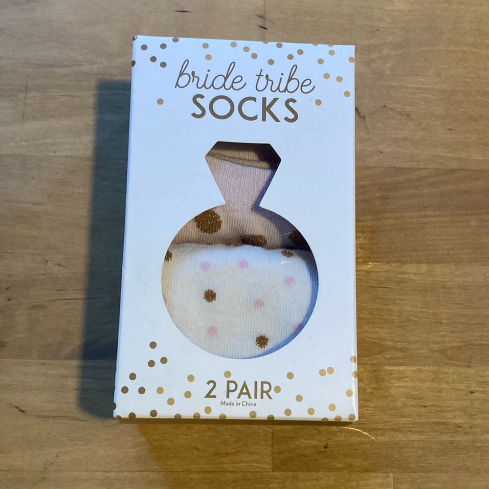 Bride Tribe socks 2 pairs